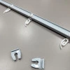 Карниз гибкий Т профиль серый 150 см 336100