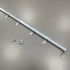 Карниз гибкий Т профиль серый 150 см 336100