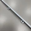 Карниз гибкий Т профиль серый 150 см 336100