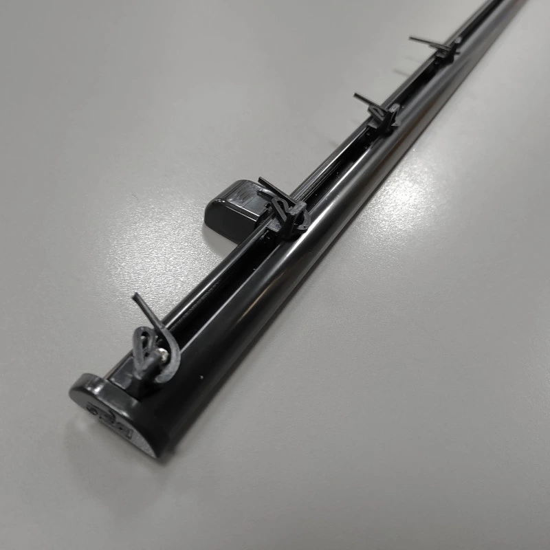 Потолочный карниз DS профиль однополосный черный 150 см 338100