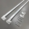 Карниз мини для фиранок белый 40-60 см 11794060