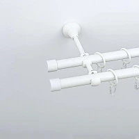 Карниз двосмуговий Руло білий 19/19 мм 300 см 