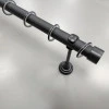 Карниз однополосный Рулло черный матовый 25 мм 160 см 2520160