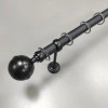Карниз однополосный Калисто черный матовый 25 мм 160 см 1370160