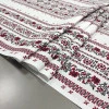 Ткань полотенечная вафельная Орнамент красный 150 см 954481