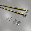 Карниз міні для фіранок золото 40-60 см 11834060