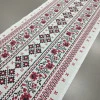 Ткань полотенечная вафельная Украинский орнамент красный 45 см 746081
