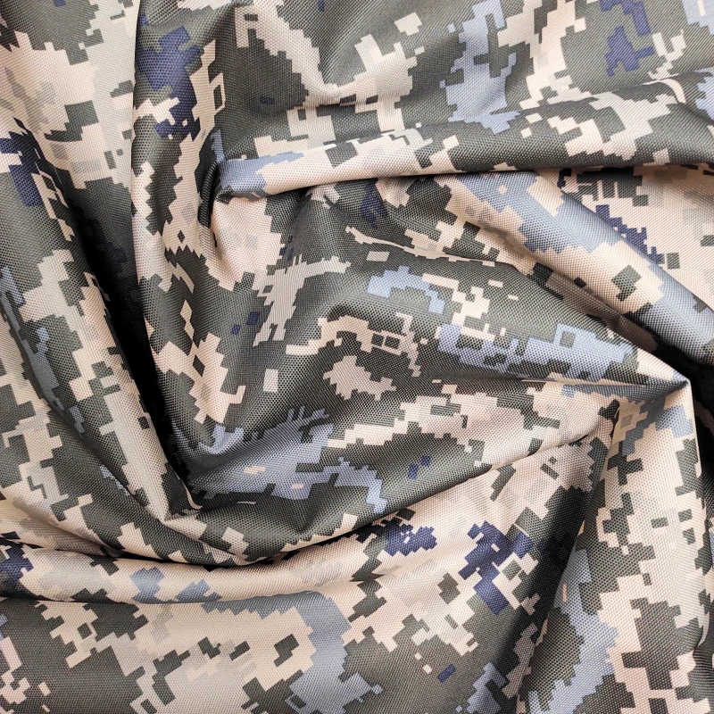 Тканина оксфорд Піксель камуфляж 215 г/м2 784857