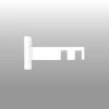 Кронштейн Скарлайн подвійний короткий білий 7801