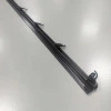 Стельовий карниз EUROSLIM односмуговий чорний 150 см 159100