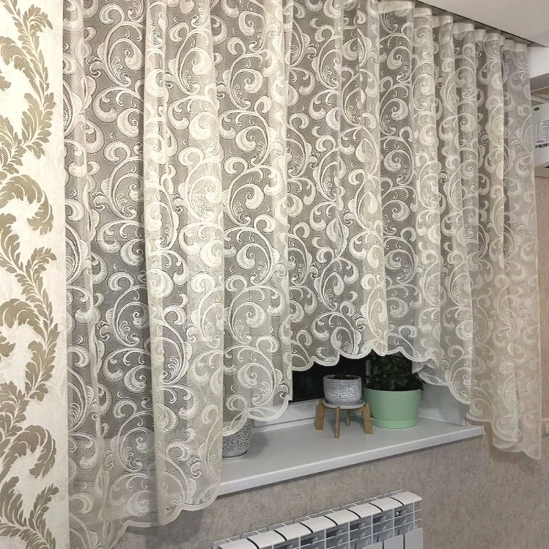 Тюль Арка на кухню Жізель беж 300*175 см 300648921