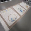 Рушникова тканина напівпанама великодня Пташки купон 65*150 см 092881