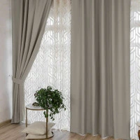 Комплект штор блекаут Ares ракушка 150*270 см