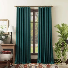 Комплект штор Бархат Miro бирюзовый 150*270 см