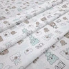 Ткань ситец Тедди ментолово-бежевый 95 см 290781