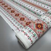 Скатертная ткань рогожка Гоцульский орнамент 756091