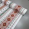 Скатертная ткань рогожка Гоцульский орнамент 756091
