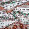 Скатертная ткань рогожка Гоцульский орнамент 756091
