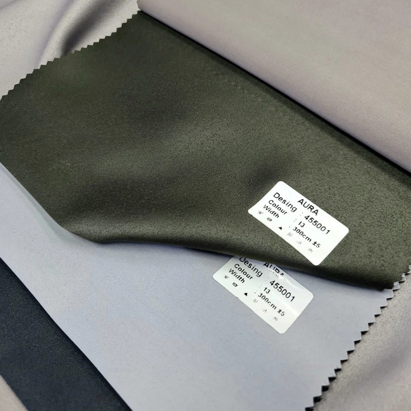 Комплект штор блэкаут Aura тёмная оливка 150*270 см 30045513