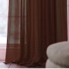 Готовый тюль вуаль Alana коричневый 300*270 см. 30080383