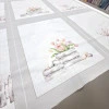Рушникова тканина напівпанама великодня Гуси купон 65*150 см 029491