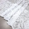 Тюль Гіпюр Теона мармур білий 180 см 6255