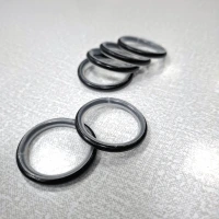 Кільце для карнизу тихе 16 мм чорний