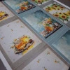Полотенцевая ткань полупанама Пейзаж купон 65*150 см 358591
