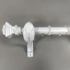 Карниз Ретро двухполосный Верди белое золото 25/19 мм 160 см 1200160