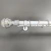 Карниз двосмуговий Бароко біле золото 25/19 мм 160 см 1250160