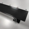 Карниз Top Line Квадро односмуговий чорний глянець 160 см 123100