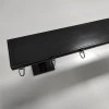 Карниз Top Line Квадро односмуговий чорний глянець 160 см 123100