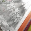 Тюль Гипюр Букет цветов купон серый 280 см 28021192