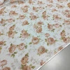 Тюль вуаль Розочки бежевый 38474